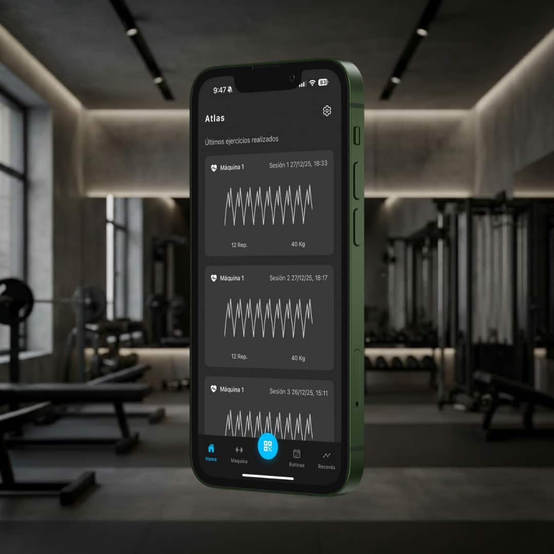 Atlas Gym App Interface